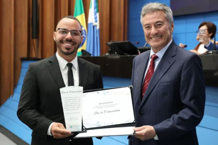 Rafael Sampaio de Queiróz foi homenageado pela Assembleia Legislativa de MS