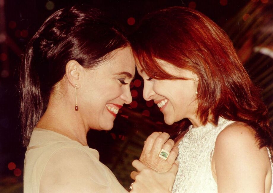 Regina Duarte e Gabriela Duarte em 'Por Amor'