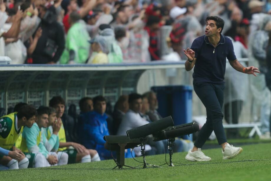 Abel Ferreira evitou tecer grandes reclamações à arbitragem após duelo com o Flamengo