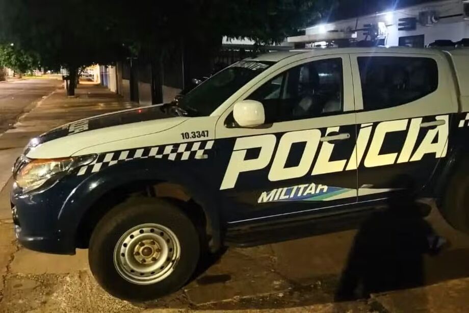 Mulher ligou para o 190 fingindo pedir pizza e conseguiu denunciar agressão em Rio Brilhante; Polícia Militar prendeu o suspeito em flagrante.
