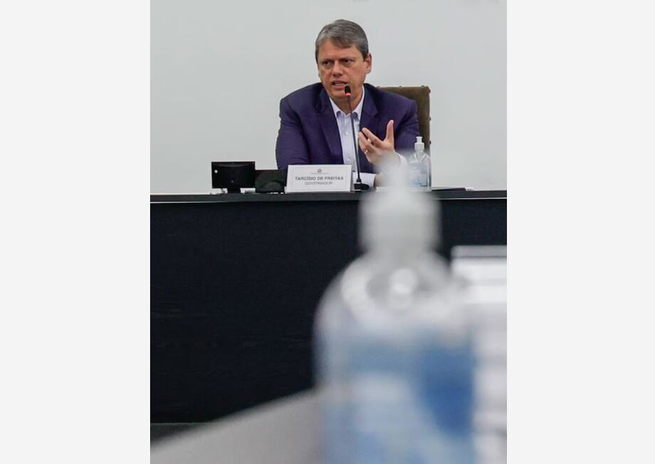 Segundo Tarcísio de Freitas, os suspeitos presos não têm relação entre si.