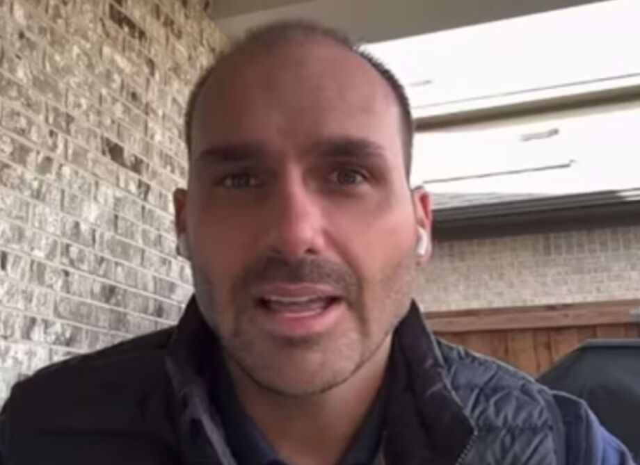 Eduardo Bolsonaro afirmou que escolha de Rubio 'só complica o regime de exceção'.