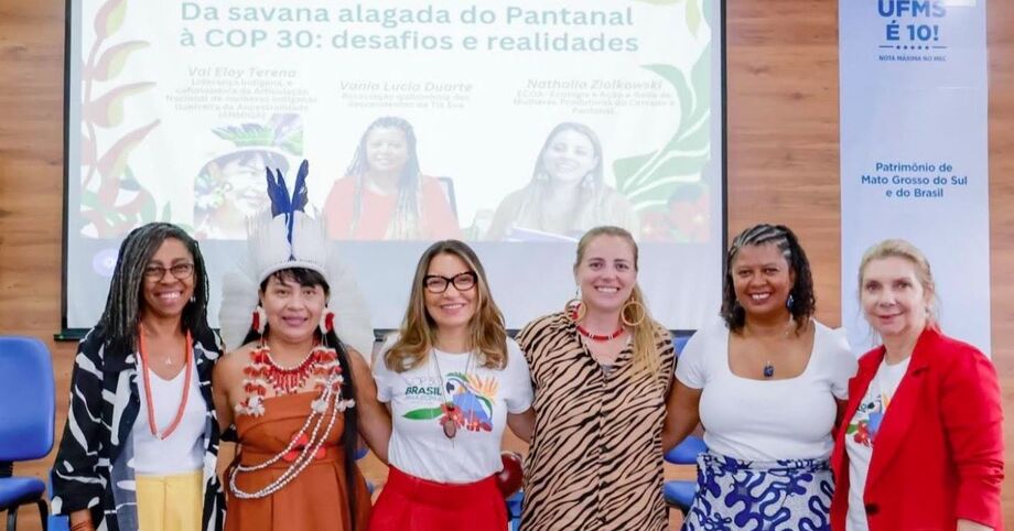 Encontro na UFMS reúne lideranças femininas em torno da crise climática e marca nova fase da política ambiental no país.