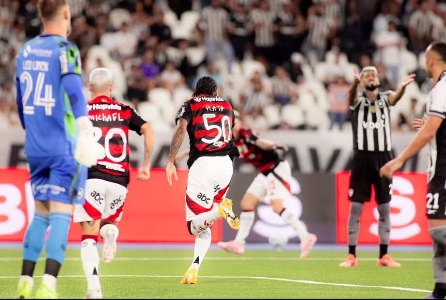 Flamengo derrota o Botafogo no Nilton Santos pelo Brasileirão.