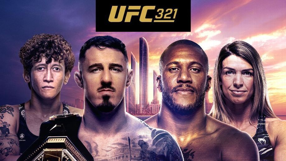 Em Abu Dhabi, o UFC 321 coloca dois cinturões em jogo com Aspinall x Gane e Virna Jandiroba x Mackenzie Dern