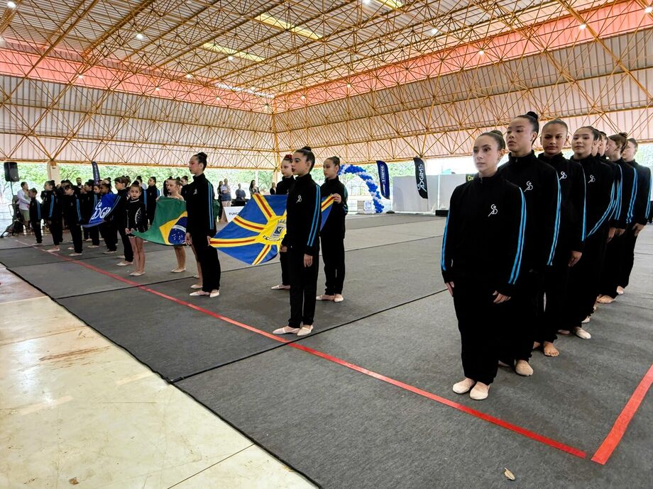 Atletas da Funesp emocionaram o público nas Moreninhas durante a 1ª Copa ADGIMS e Funesp de Ginástica Rítmica.
