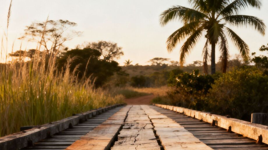 Paisagem do interior de Mato Grosso do Sul remete às áreas citadas na investigação da Operação Spotless, que apura fraudes em obras de Terenos.