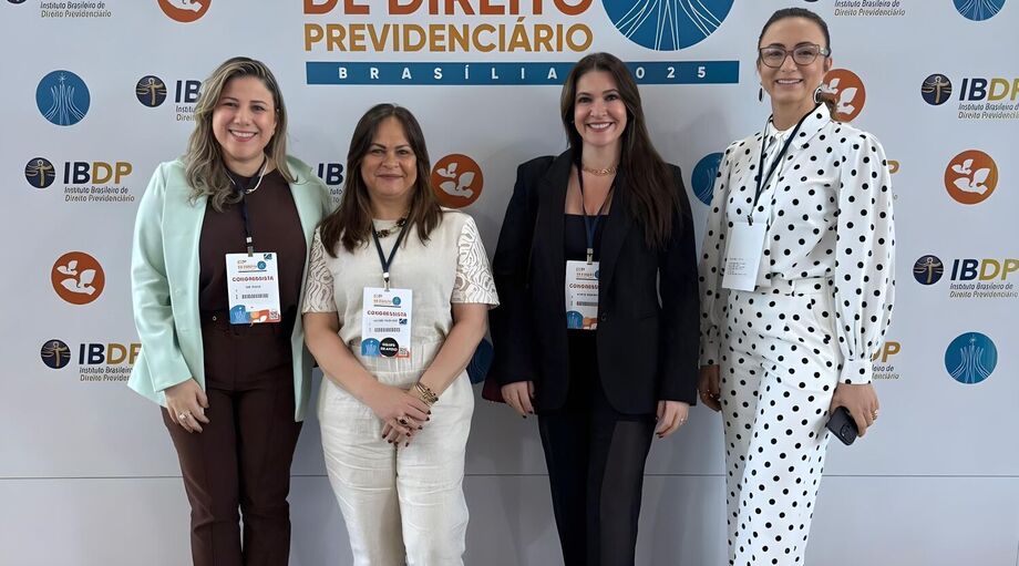 Conselheiras da OAB/MS e a presidente da Comissão de Regime Próprio participam do Congresso de Direito Previdenciário em Brasília, nos dias 2 e 3 de outubro