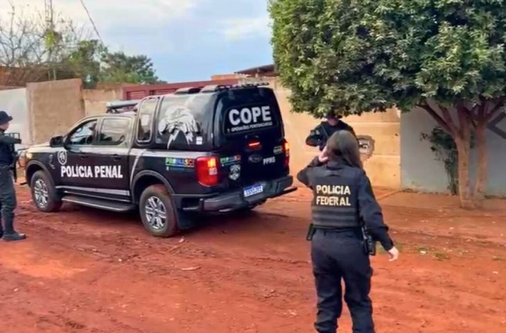 Polícia Penal de MS participa da operação Heredita Damnare, que desarticulou grupo de tráfico internacional.