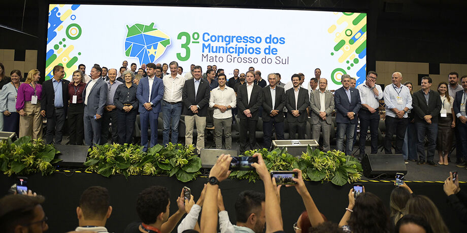 A abertura do evento foi hoje. Congresso dos Municípios começa com foco na união entre Estado e municípios e eficiência na gestão pública.