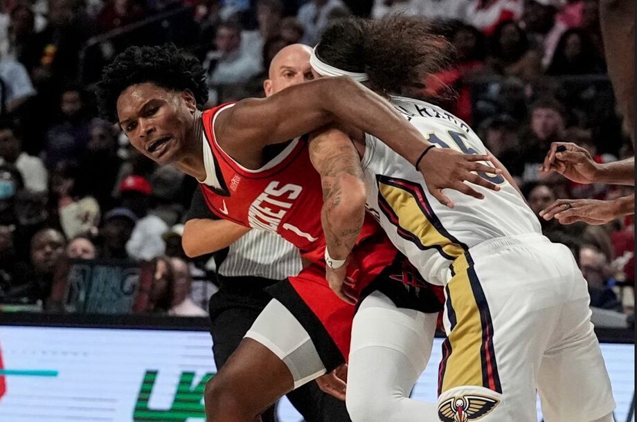 Confusão e troca de socos marcou Houston Rockets x New Orleans Pelicans na Inglaterra