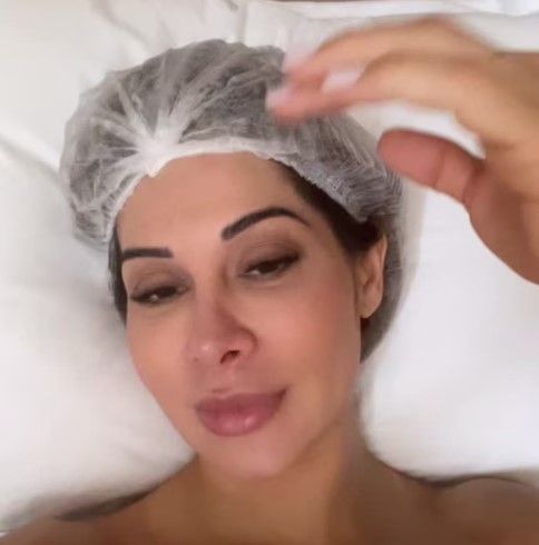 Maíra Cardi está usando as redes sociais para atualizar sobre a saúde da filha recém-nascida, Eloah