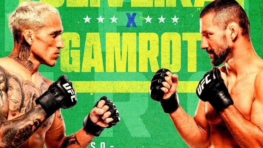 Chales Oliveira enfrenta o Polônes Mateusz Gamrot na principal luta da noite
