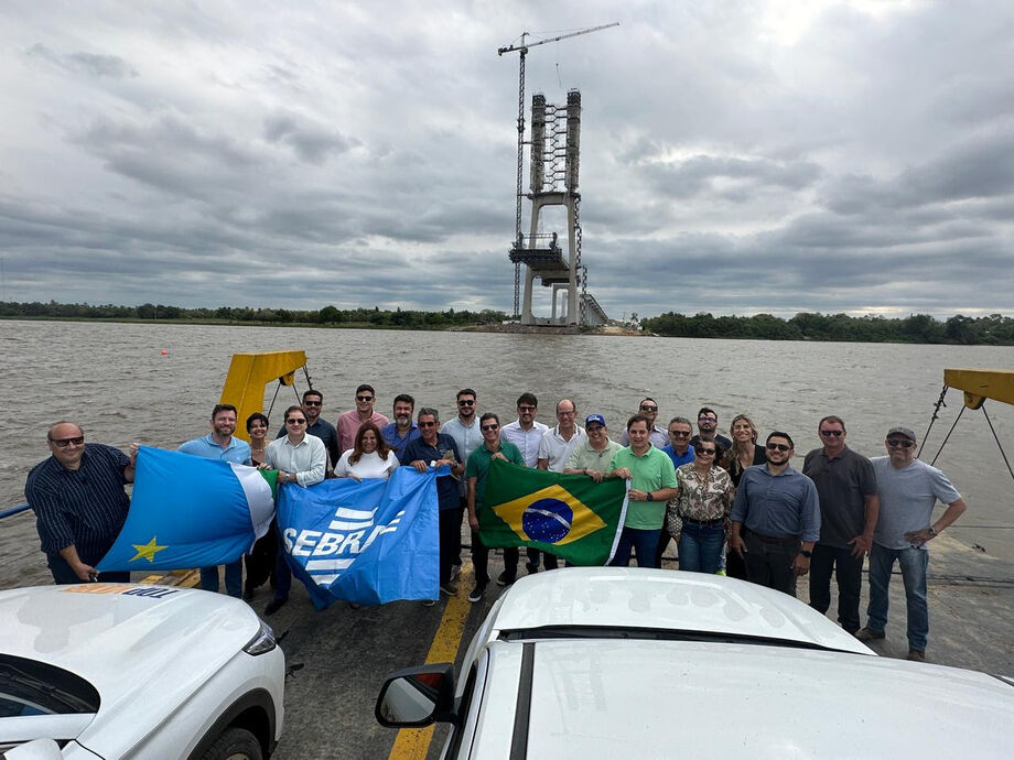 Gestores públicos e lideranças de municípios que integram o programa Cidade Empreendedora participam de caravana que percorre a Rota Bioceânica