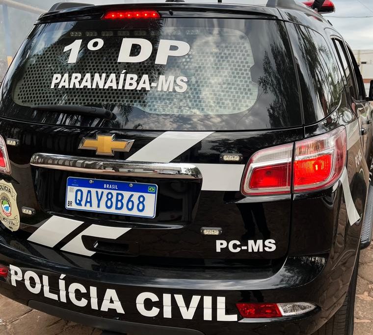Homem condenado a 10 anos por estupro de vulnerável é preso em Paranaíba e levado ao sistema prisional.