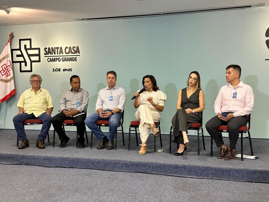Santa Casa convidou a imprensa para uma coletiva para apresentar o cenário enfrentado pela instituição
