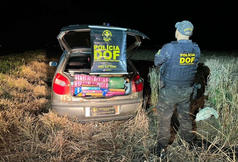 Polícia apreende veículo furtado carregado com maconha e haxixe na MS-289, em Amambai