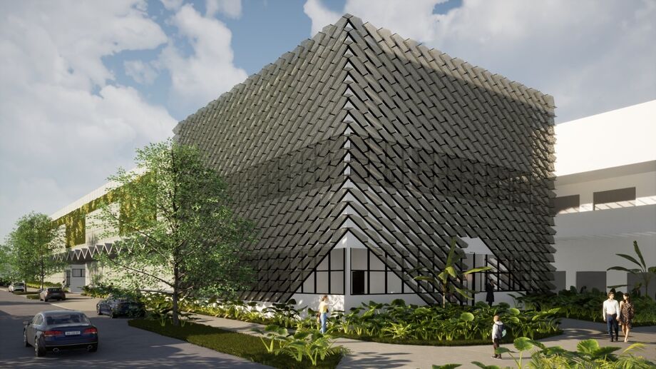 Projeto mostra como vai ficar espaço da antiga rodoviária. Obra parada há quatro anos na antiga rodoviária de Campo Grande gera prejuízo a proprietários.