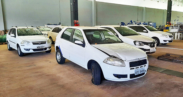 Veículos em leilão pelo Sistema Fiems.