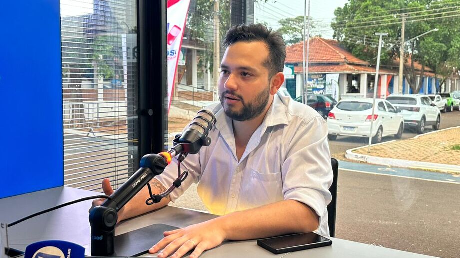 José Luiz Varela, diretor social do Instituto Juliano Varela, durante a Expogenética 2025, destaca a importância da inclusão e da solidariedade no RodeioFest Inclusivo.