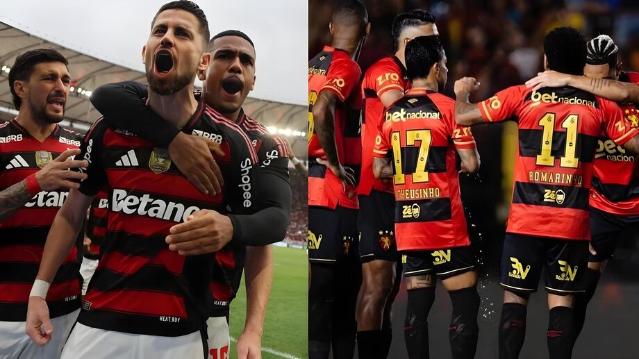 Flamengo enfrenta o Sport no último jogo deste sábado pelo brasileirão