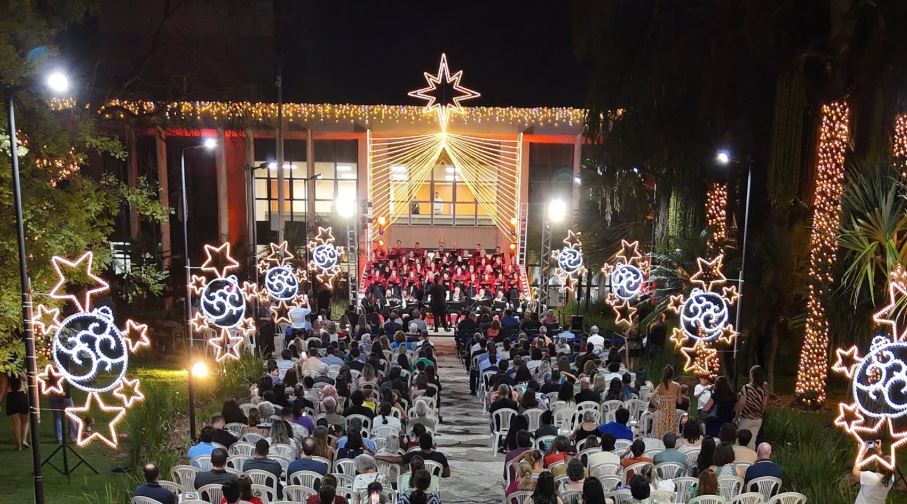 Cantata de Natal leva música e público ao TJMS em início de celebrações natalinas.