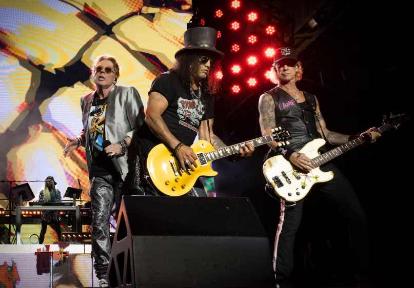 Guns N' Roses volta ao Brasil em 2026 para o Monsters of Rock