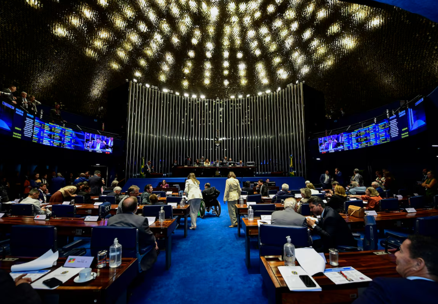 Plenário do Senado: se aprovada, proposta não valeria para 2026