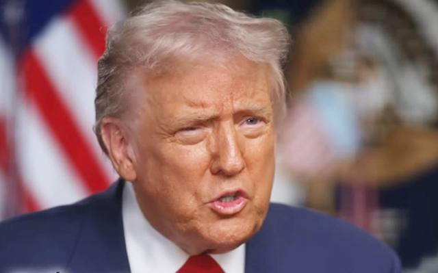 O presidente Donald Trump