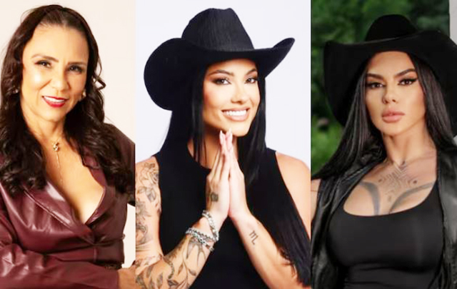 Yoná Sousa, Rayane Figliuzzi e Tamires Assis estão na Roça da semana