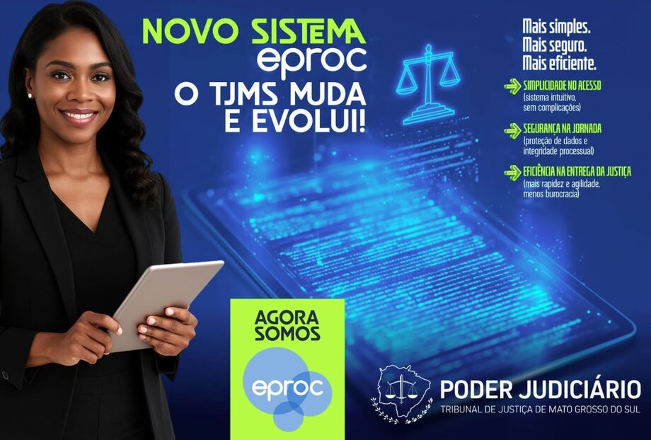 TJMS inicia implantação do sistema eproc em Sidrolândia, marco na modernização da gestão processual no Estado.