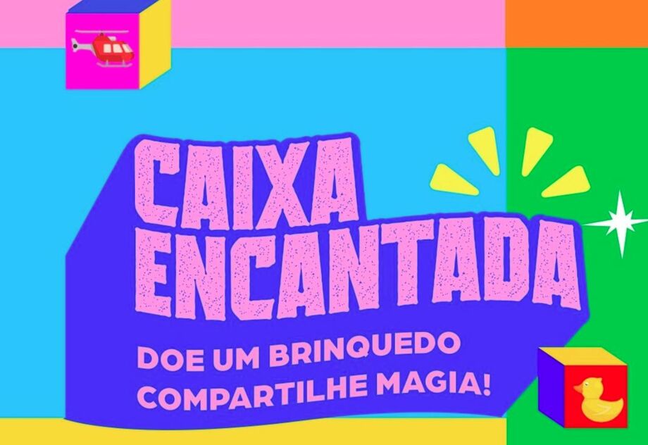 Com apoio do TJMS, campanha Caixa Encantada chega à 10ª edição e arrecada brinquedos para crianças em todo o Mato Grosso do Sul.