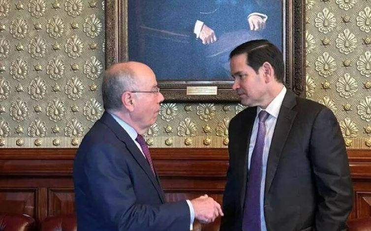 Chanceler Mauro Vieira se reuniu com o secretário de Estado dos EUA, Marco Rubio