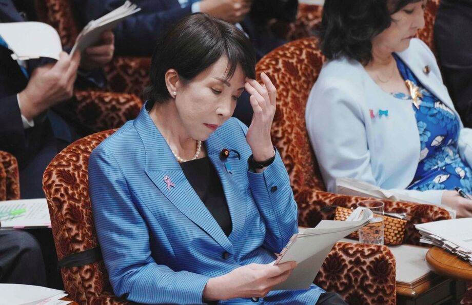 A primeira-ministra do Japão, Sanae Takaichi  Foto: Kazuhiro Nogi/AFP