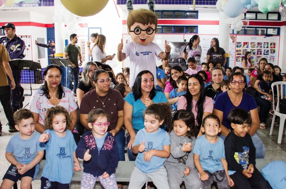 Campo Grande abre matrículas da Reme 2026 e anuncia mais de 5 mil novas vagas na educação infantil.