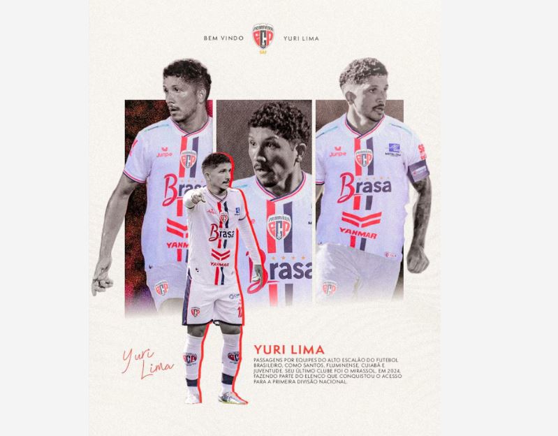 Yuri Lima, ex da cantora Iza, será reforço do Primavera no Paulistão