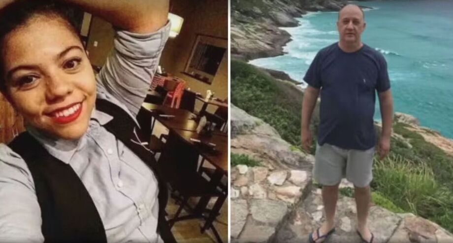 Thaís Bonatti (à esquerda) e juiz aposentado, Fernando Augusto Rodrigues Junior (à direita); envolvidos em caso de atropelamento em Araçatuba (SP)