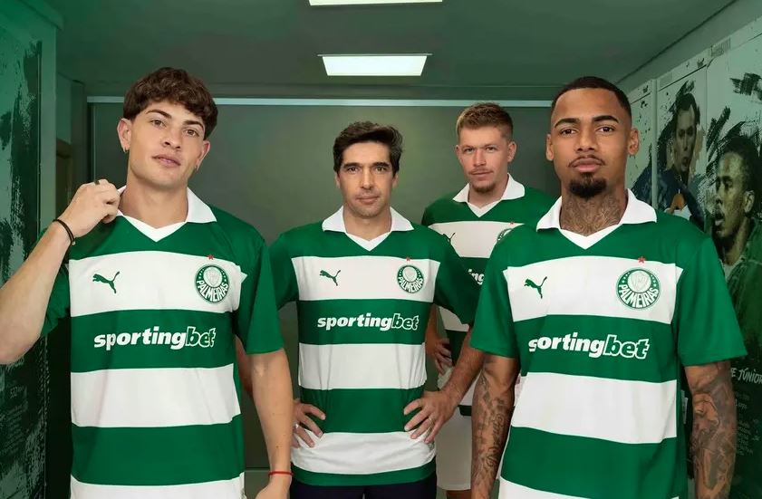 Palmeiras estreia nova camisa retrô diante do Vitória; peça celebra o estilo de vida