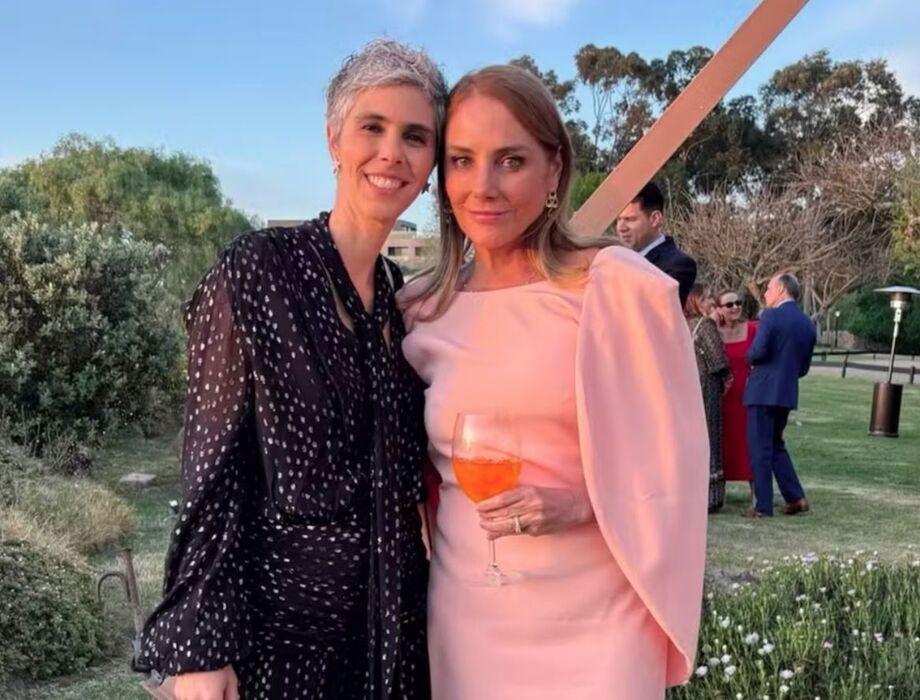 Heloísa Périssé, à direita, estaria vivendo romance com a diretora de TV Letícia Prisco