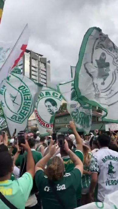 Torcedores prometem grande festa para incentivar o elenco antes da final contra o Flamengo.