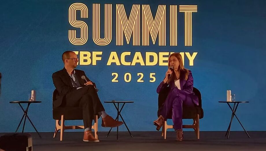 Leila Pereira esteve presente no CBF Summit Academy nesta quarta-feira.