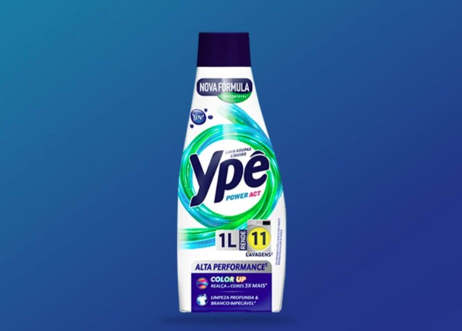 Lotes do lava-roupas Ypê Power Act estão entre os que devem ser recolhidos