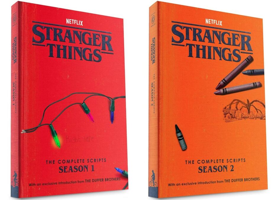 Roteiros das quatro primeiras temporadas de 'Stranger Things' são vendidos em dois volumes