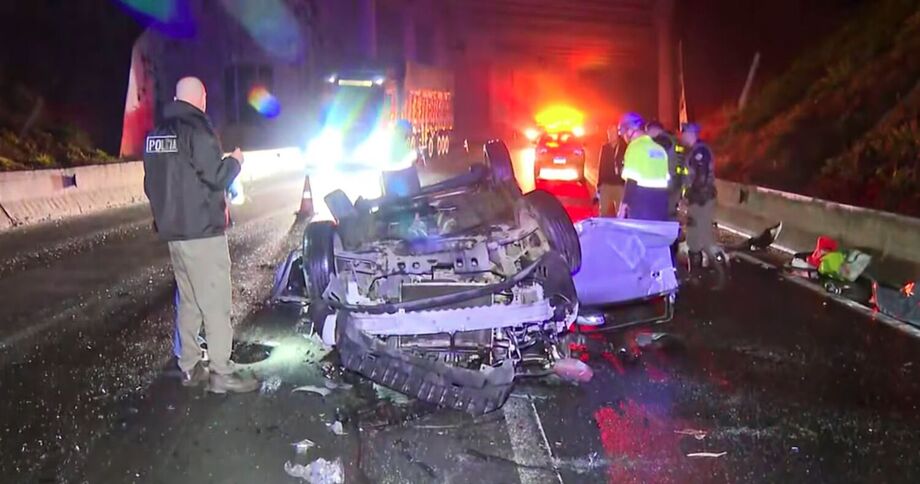 Quatro jovens morrem em acidente no Rodoanel, em São Bernardo do Campo