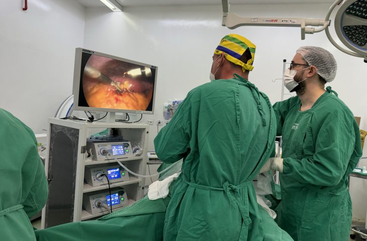 HR de Ponta Porã realiza 1ª cirurgia por videolaparoscopia e marca avanço na assistência cirúrgica