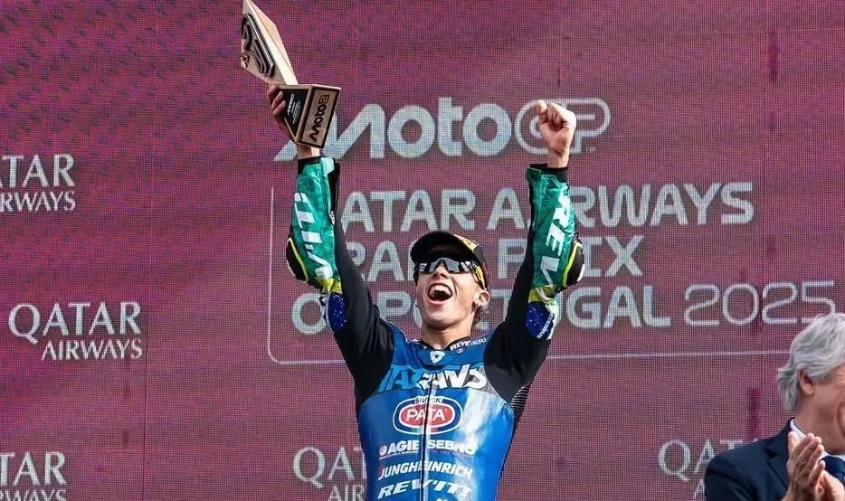 Diogo Moreira conquista o primeiro título mundial do Brasil na motovelocidade