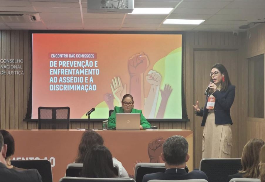 TJMS apresenta ação pioneira contra assédio em encontro do CNJ e se destaca por trabalho de acolhimento.
