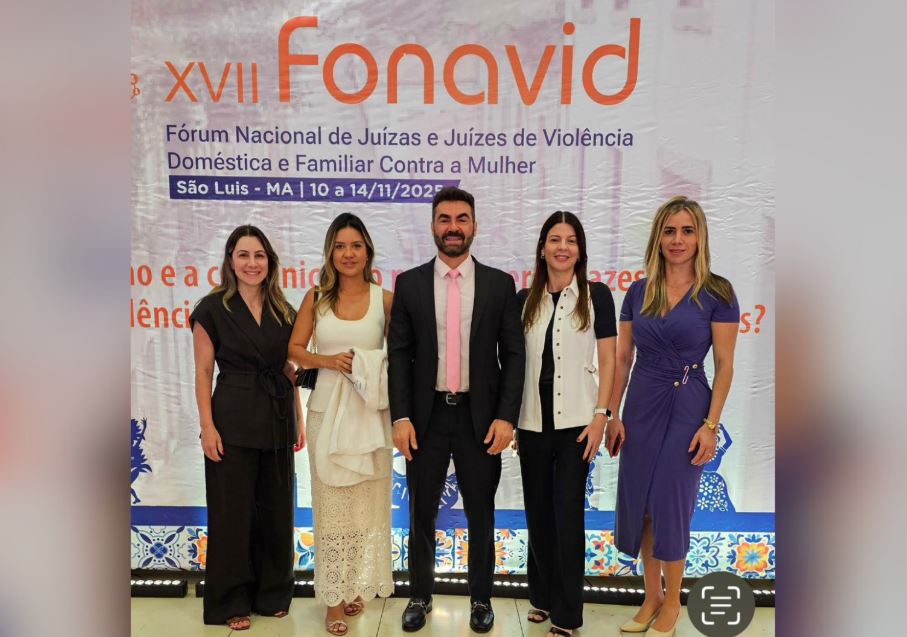 Projeto Sala Lilás do TJMS é apresentado como exemplo nacional de boas práticas no Fonavid 2025.