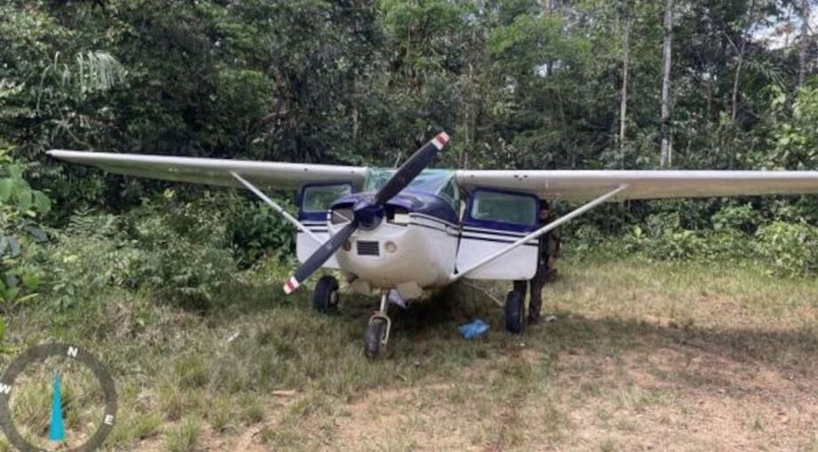 Aeronave suspeita foi interceptada pela FAB.