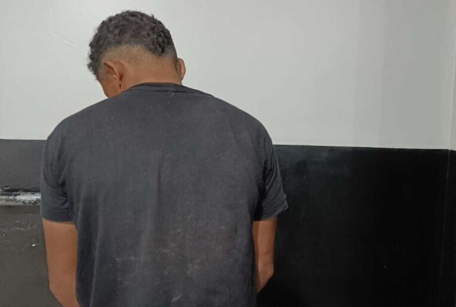 O homem foi preso